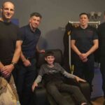 Folkestone firefighters raise funds for Hawkinge teenager
