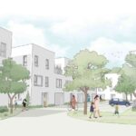 Plans for affordable homes and parkland on derelict area in Ashford