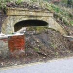 Historic structures revealed after fallen trees removed from Road of Remembrance in Folkestone