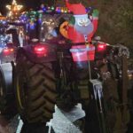 A Glowing Spectacle: Hawkinge’s Festive Tractor Run!